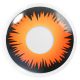 Farbige orange Kontaktlinsen für Cosplay und Halloween - Orange Werewolf von MeralenS - 1 Paar (2 Stück)