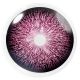 Farbige lila Kontaktlinsen für Cosplay und Halloween - Galaxy Purple von MeralenS - 1 Paar (2 Stück)