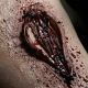 Das Bild zeigt die Halloween Wunden 