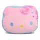 Hello Kitty 50 Jubiläumskissen - Vorderansicht mit niedlichem Jubiläumsdesign
