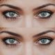 Glamlens New York Blue (Blau) - Natürlich Aussehende Dezente Farbige Kontaktlinsen ohne Stärke - 3 Monate Farbig