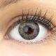 Farbige graue Kontaktlinsen 'Palermo Gray' - Silicone Comfort Monatslinsen von Glamlens