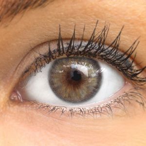 Avila Gray - graue farbige Kontaktlinsen ohne Stärke - 1 Paar (2 Stück)