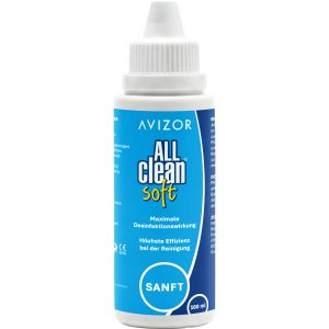 AVIZOR All Clean Soft 100 ml Kontaktlinsenlösung für weiche Linsen Reinigung Desinfektion Pflege Reisegröße
