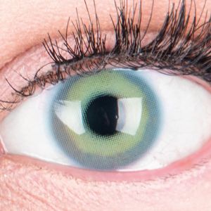 Glamlens Farbige Blaue Kontaktlinsen 