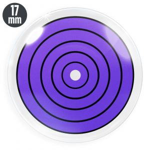 &#128293;Final Sale&#128293; Violet Rinnegan 17 mm Mini Sclera – Lila Sharingan Kontaktlinsen 17 mm von MeralenS – 1 Paar (2 Stück)