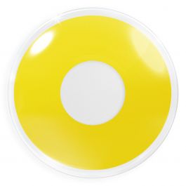 MeralenS by Funnylensの度なしイエローカラーコンタクトレンズ「イエロースカイ」
