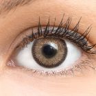 Braune Farbige Kontaktlinse "Viola Brown" ohne Sehstärke Dioptrien von Glamlens by MeralenS
