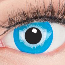  Farbige blaue Kontaktlinsen für Cosplay und Halloween - Blue Elf von MeralenS