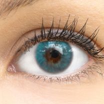Adria Blue Blau - blaue farbige Kontaktlinsen ohne Stärke