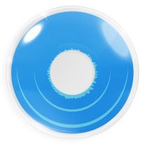 Farbige blaue Kontaktlinsen für Cosplay und Halloween - Black Rock Shooter von MeralenS