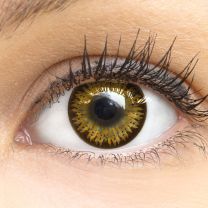 Caramel - braune farbige Kontaktlinsen