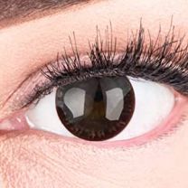 Choco Dunkelbraun - dunkelbraune farbige Kontaktlinsen ohne Stärke