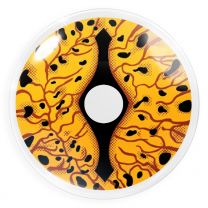Farbige gelbe Kontaktlinsen für Cosplay und Halloween - Dragon von MeralenS
