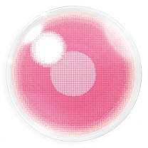 Farbige pinke Kontaktlinsen für Cosplay und Halloween - Demon Nezuko von MeralenS