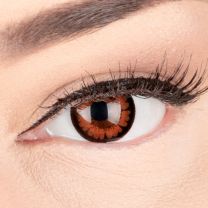 Pretty Hazel Braune - braune farbige Kontaktlinsen mit und ohne Stärke