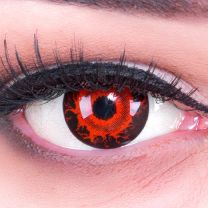 Farbige rote Kontaktlinsen für Cosplay und Halloween - Cataclysm von MeralenS