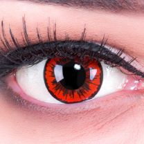 Farbige rote Kontaktlinsen für Cosplay und Halloween - Engel von MeralenS