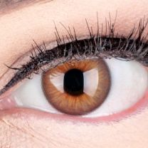 Elly Hazel Braun -  braune farbige Kontaktlinsen ohne Stärke