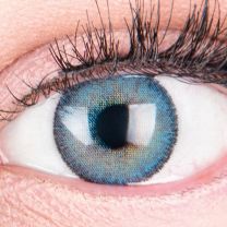 Mirel Blue Blau - blaue farbige Kontaktlinsen ohne Stärke