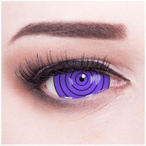 Farbige violette Kontaktlinsen für Cosplay und Halloween - Violet Rinnegan von MeralenS