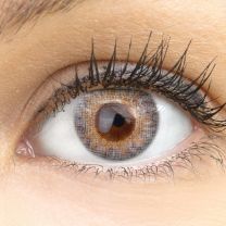 Flora Gray Grau - Graue farbige Kontaktlinsen ohne Stärke