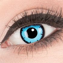 Farbige blaue Kontaktlinsen für Cosplay und Halloween - Sky Demon von MeralenSn
