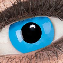 Farbige blaue Kontaktlinsen für Cosplay und Halloween - Sky Blue von MeralenS