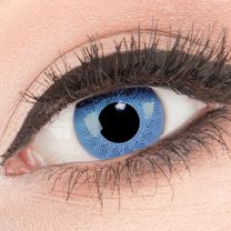Farbige blaue Kontaktlinsen für Cosplay und Halloween - Solar Blue von MeralenS