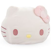 Hello Kitty Face Plueschie Rosa Schleife