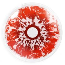 Farbige rote Kontaktlinsen für Cosplay und Halloween - Ice Red von MeralenS