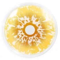 Farbige gelbe Kontaktlinsen für Cosplay und Halloween - Ice Yellow von MeralenS