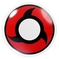  Farbige rote Kontaktlinsen für Cosplay und Halloween - Itachi von MeralenS