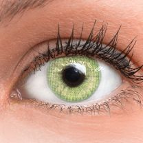 Jasmine Light Green Hellgrün - hellgrüne farbige Kontaktlinsen ohne Stärke
