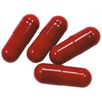 Gelatine Blutkapseln 4 Stück befüllt
