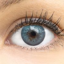 Lucca Blue Blau - blaue farbige Kontaktlinsen ohne Stärke