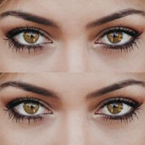 New York Hazel Braun - braune farbige Kontaktlinsen ohne Stärke