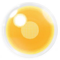 Farbige gelbe Kontaktlinsen für Cosplay und Halloween - Demon Nezuko Yellow von MeralenS