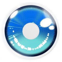 Anime Arc 2 Blue - Blaue Cosplay Kontaktlinsen ohne Stärke