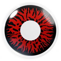 Farbige rote Kontaktlinsen für Cosplay und Halloween - Red Demon von MeralenS