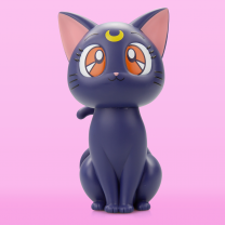 Sailor Moon Luna Figur