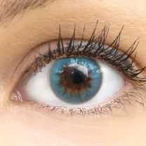 Sorento Blue Blau - blaue farbige Kontaktlinsen ohne Stärke