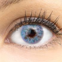 Trento Blue Blau - blaue farbige Kontaktlinsen ohne Stärke