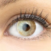 Valencia Orange - braune Kontaktlinsen ohne Stärke