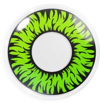 Farbige grüne Kontaktlinsen für Cosplay und Halloween - Werewolf Green von MeralenS
