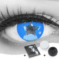 Farbige blaue Kontaktlinsen für Cosplay und Halloween - Yumemi von MeralenS