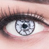 Farbige weiße Kontaktlinsen für Cosplay und Halloween - White Monster von MeralenS